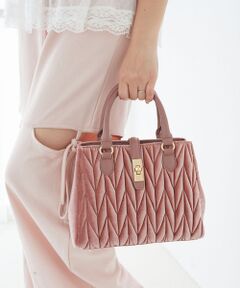 MAJESTIC LEGON / マジェスティックレゴン ハンドバッグ | クラシカルスクエアハンドバッグ