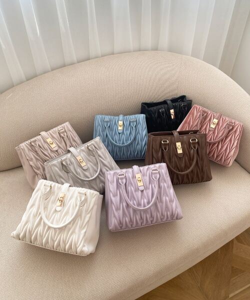 MAJESTIC LEGON / マジェスティックレゴン ハンドバッグ | クラシカルスクエアハンドバッグ | 詳細1