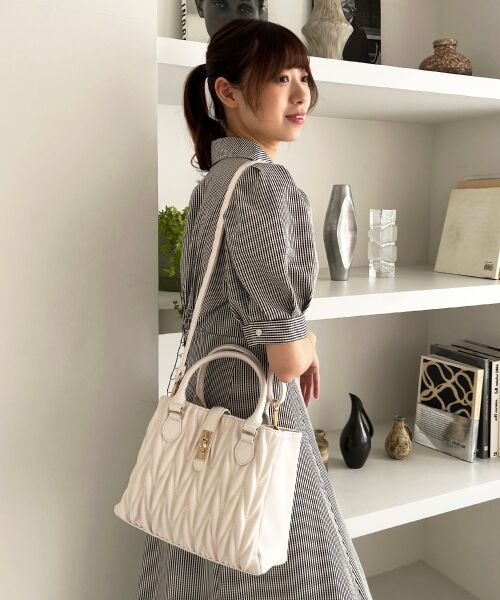 MAJESTIC LEGON / マジェスティックレゴン ハンドバッグ | クラシカルスクエアハンドバッグ | 詳細21