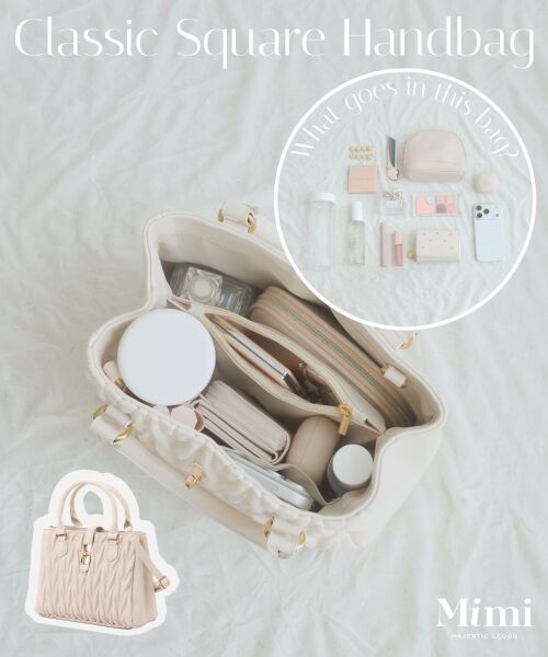MAJESTIC LEGON / マジェスティックレゴン ハンドバッグ | クラシカルスクエアハンドバッグ | 詳細3