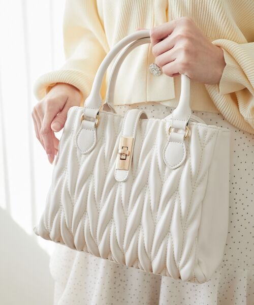 MAJESTIC LEGON / マジェスティックレゴン ハンドバッグ | クラシカルスクエアハンドバッグ | 詳細6