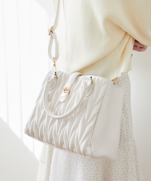 MAJESTIC LEGON / マジェスティックレゴン ハンドバッグ | クラシカルスクエアハンドバッグ | 詳細7