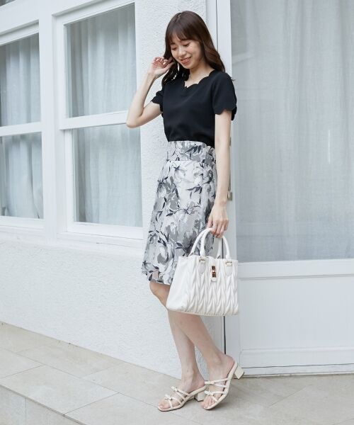 MAJESTIC LEGON / マジェスティックレゴン ハンドバッグ | クラシカルスクエアハンドバッグ | 詳細8