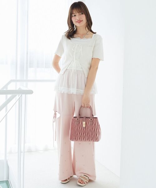 MAJESTIC LEGON / マジェスティックレゴン ハンドバッグ | クラシカルスクエアハンドバッグ | 詳細3