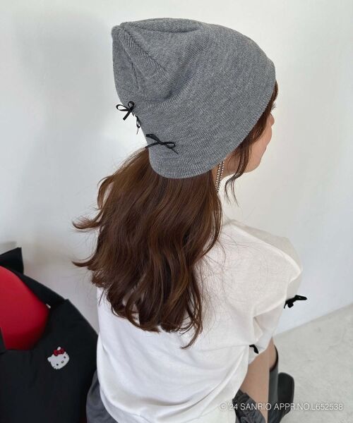 MAJESTIC LEGON / マジェスティックレゴン キャップ | ハローキティ プチリボンニットCAP | 詳細23