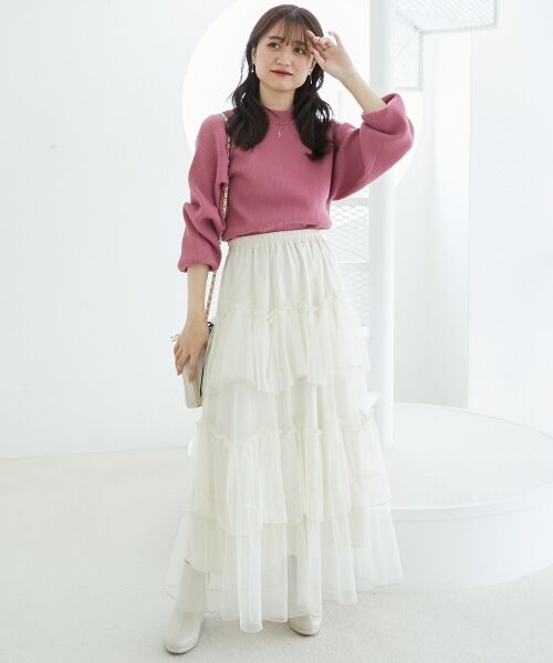 MAJESTIC LEGON / マジェスティックレゴン ニット・セーター | ボリュームスリーブニット | 詳細6