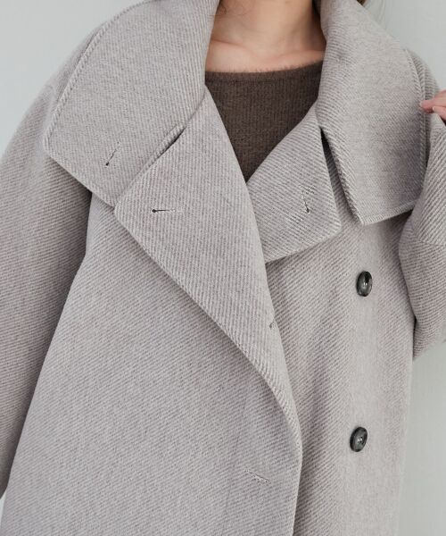 MAJESTIC LEGON / マジェスティックレゴン その他アウター | ボリュームスリーブミディコート | 詳細10