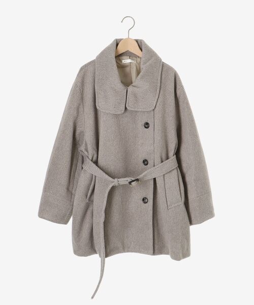 MAJESTIC LEGON / マジェスティックレゴン その他アウター | ボリュームスリーブミディコート | 詳細24