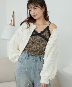 MAJESTIC LEGON / マジェスティックレゴン ニット・セーター | ポコポコフラワーニットカーデ