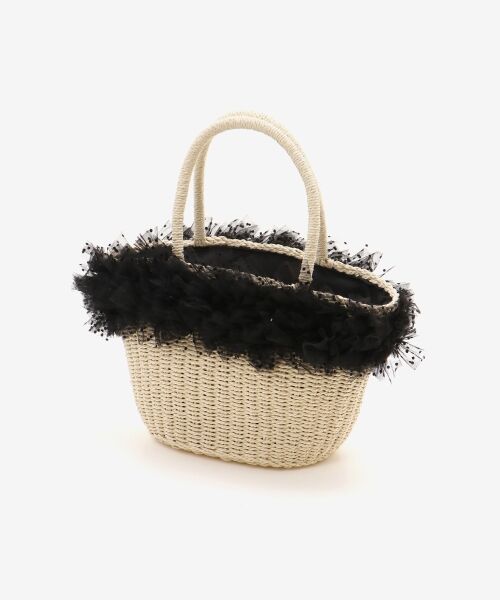 MAJESTIC LEGON / マジェスティックレゴン かごバック | フリルチュールかごバッグ | 詳細12