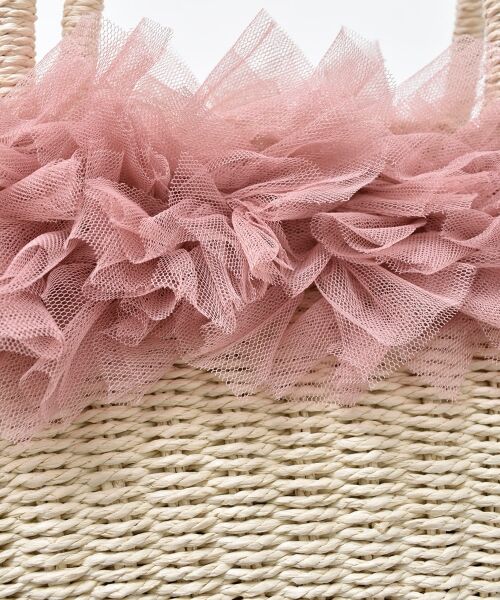 MAJESTIC LEGON / マジェスティックレゴン かごバック | フリルチュールかごバッグ | 詳細18