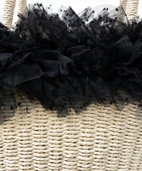 MAJESTIC LEGON / マジェスティックレゴン かごバック | フリルチュールかごバッグ | 詳細19