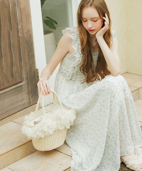 MAJESTIC LEGON / マジェスティックレゴン かごバック | フリルチュールかごバッグ | 詳細5