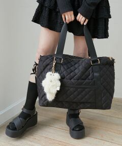 MAJESTIC LEGON / マジェスティックレゴン ボストンバッグ | キルティングトラベルボストン