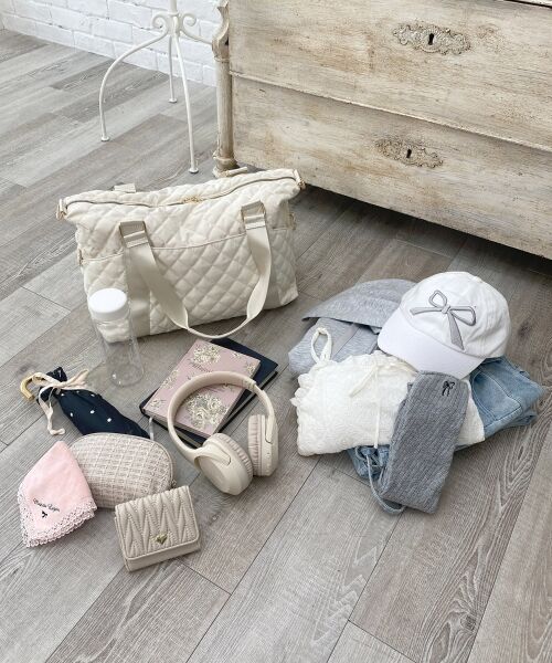 MAJESTIC LEGON / マジェスティックレゴン ボストンバッグ | ◇キルティングトラベルボストン | 詳細1