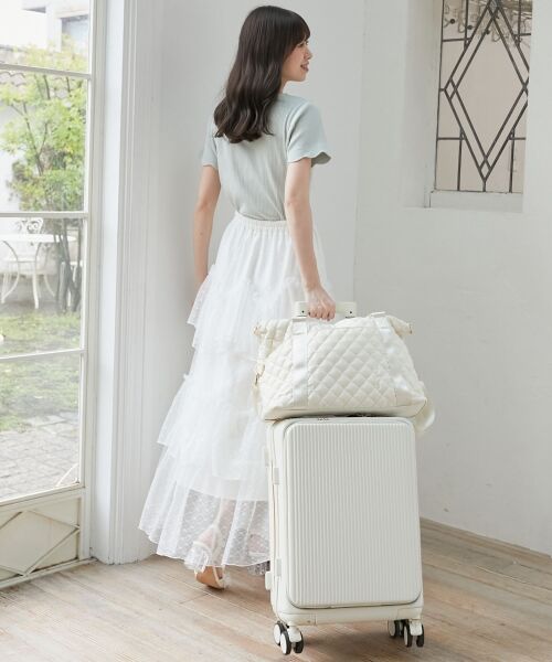 MAJESTIC LEGON / マジェスティックレゴン ボストンバッグ | ◇キルティングトラベルボストン | 詳細14