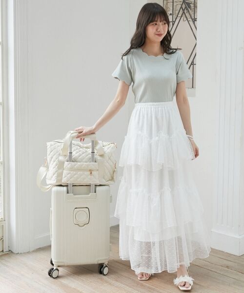 MAJESTIC LEGON / マジェスティックレゴン ボストンバッグ | ◇キルティングトラベルボストン | 詳細15