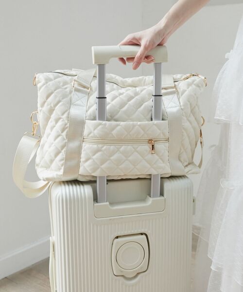 MAJESTIC LEGON / マジェスティックレゴン ボストンバッグ | ◇キルティングトラベルボストン | 詳細16