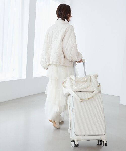 MAJESTIC LEGON / マジェスティックレゴン ボストンバッグ | ◇キルティングトラベルボストン | 詳細18