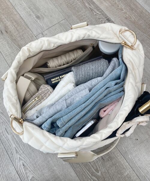 MAJESTIC LEGON / マジェスティックレゴン ボストンバッグ | ◇キルティングトラベルボストン | 詳細2