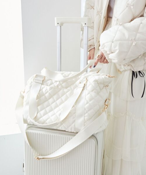 MAJESTIC LEGON / マジェスティックレゴン ボストンバッグ | ◇キルティングトラベルボストン | 詳細20