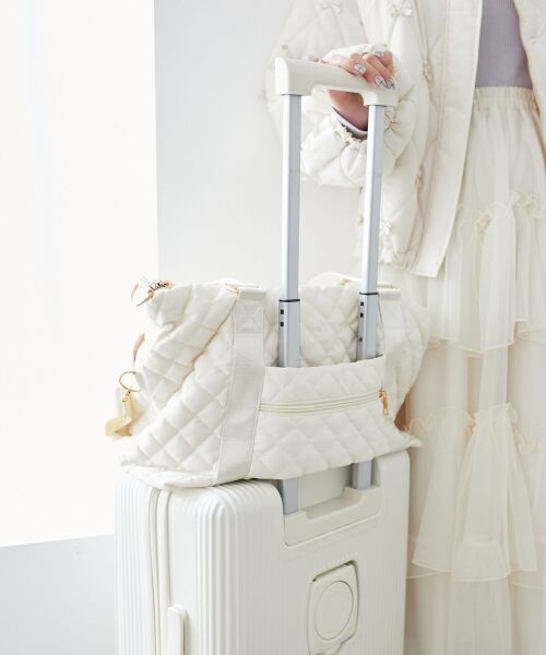 MAJESTIC LEGON / マジェスティックレゴン ボストンバッグ | ◇キルティングトラベルボストン | 詳細21