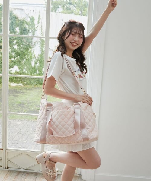 MAJESTIC LEGON / マジェスティックレゴン ボストンバッグ | ◇キルティングトラベルボストン | 詳細22