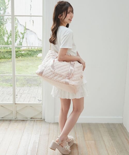 MAJESTIC LEGON / マジェスティックレゴン ボストンバッグ | ◇キルティングトラベルボストン | 詳細23