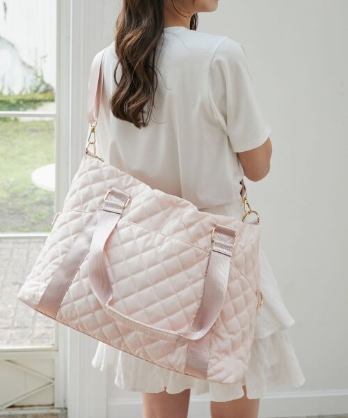 MAJESTIC LEGON / マジェスティックレゴン ボストンバッグ | ◇キルティングトラベルボストン | 詳細24