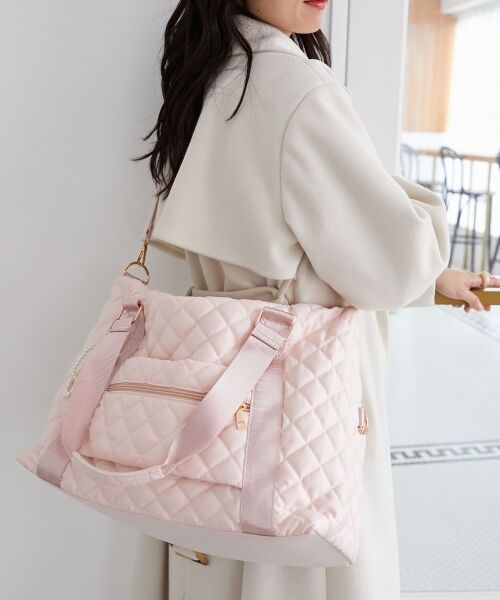 MAJESTIC LEGON / マジェスティックレゴン ボストンバッグ | ◇キルティングトラベルボストン | 詳細26