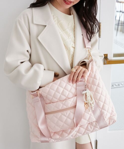 MAJESTIC LEGON / マジェスティックレゴン ボストンバッグ | ◇キルティングトラベルボストン | 詳細27