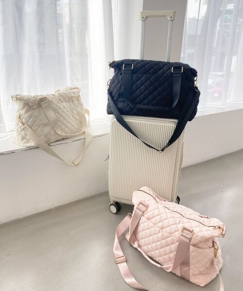 MAJESTIC LEGON / マジェスティックレゴン ボストンバッグ | ◇キルティングトラベルボストン | 詳細29