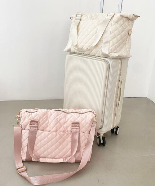 MAJESTIC LEGON / マジェスティックレゴン ボストンバッグ | ◇キルティングトラベルボストン | 詳細30