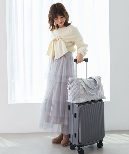 MAJESTIC LEGON / マジェスティックレゴン ボストンバッグ | ◇キルティングトラベルボストン | 詳細4