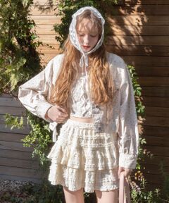 MAJESTIC LEGON / マジェスティックレゴン キャミソール・チューブトップ | フロントレースアップビスチェ