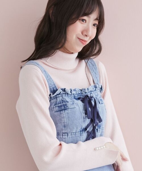 MAJESTIC LEGON / マジェスティックレゴン キャミソール・チューブトップ | フロントレースアップビスチェ | 詳細14