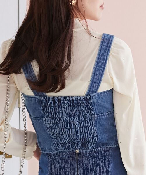 MAJESTIC LEGON / マジェスティックレゴン キャミソール・チューブトップ | フロントレースアップビスチェ | 詳細23