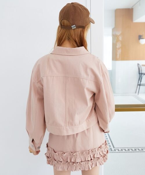 MAJESTIC LEGON / マジェスティックレゴン Gジャン・デニムジャケット | ビジューリボンGジャン | 詳細20