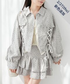 MAJESTIC LEGON / マジェスティックレゴン Gジャン・デニムジャケット | サイドレースアップGジャン