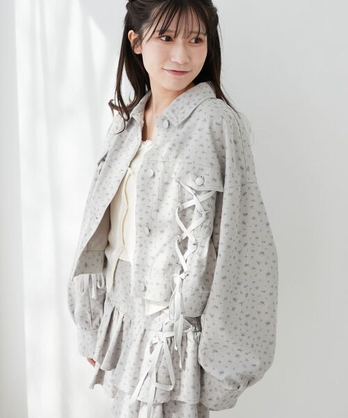 MAJESTIC LEGON / マジェスティックレゴン Gジャン・デニムジャケット | サイドレースアップGジャン | 詳細14