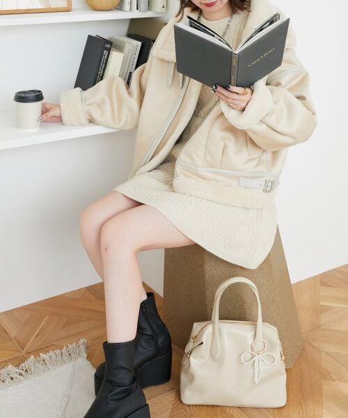 MAJESTIC LEGON / マジェスティックレゴン ボストンバッグ | チャームセットボストンバッグ | 詳細5