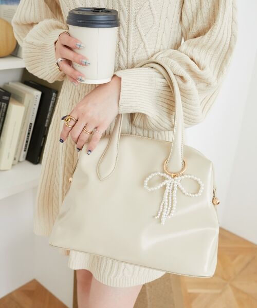 MAJESTIC LEGON / マジェスティックレゴン ボストンバッグ | チャームセットボストンバッグ | 詳細7