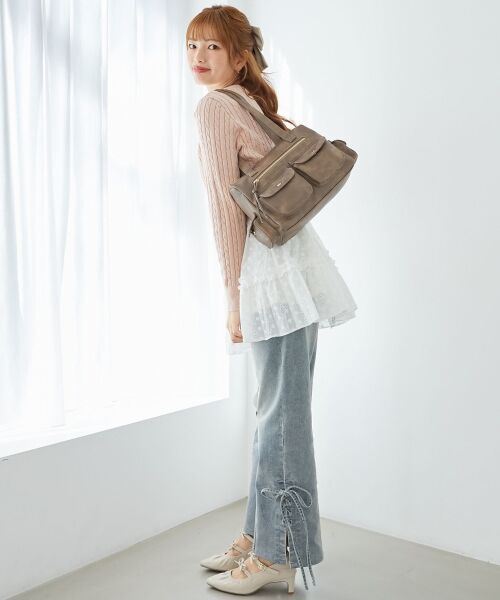 MAJESTIC LEGON / マジェスティックレゴン ハンドバッグ | マルチポケットアンニュイバッグ | 詳細13