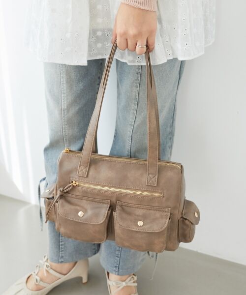 MAJESTIC LEGON / マジェスティックレゴン ハンドバッグ | マルチポケットアンニュイバッグ | 詳細18