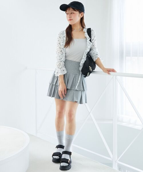 MAJESTIC LEGON / マジェスティックレゴン カーディガン・ボレロ | ◎フリルカラーリボンカーディガン | 詳細21