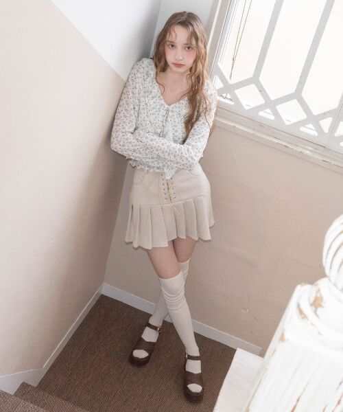 MAJESTIC LEGON / マジェスティックレゴン カーディガン・ボレロ | ◎フリルカラーリボンカーディガン | 詳細28