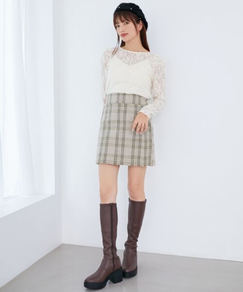 MAJESTIC LEGON / マジェスティックレゴン カットソー | クルーネックパワショルトップス | 詳細1