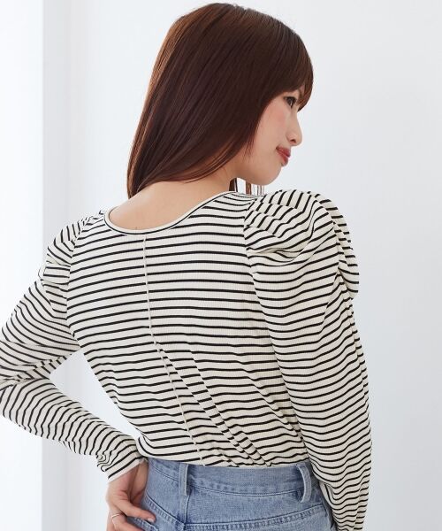 MAJESTIC LEGON / マジェスティックレゴン カットソー | クルーネックパワショルトップス | 詳細15