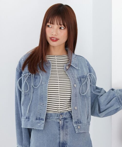 MAJESTIC LEGON / マジェスティックレゴン カットソー | クルーネックパワショルトップス | 詳細17