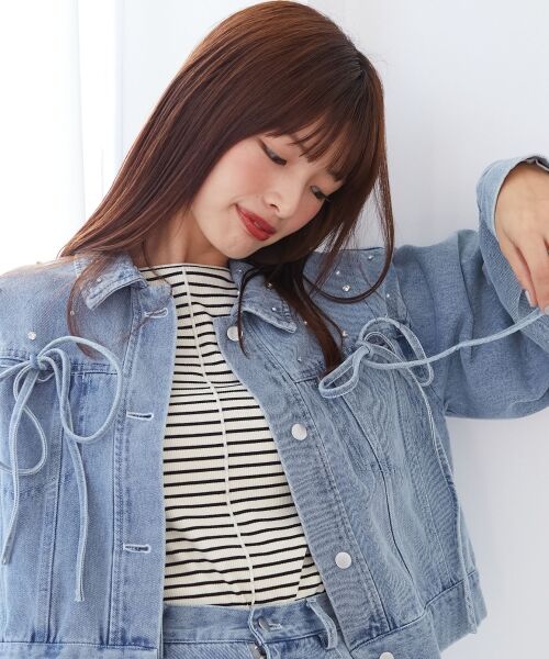 MAJESTIC LEGON / マジェスティックレゴン カットソー | クルーネックパワショルトップス | 詳細18